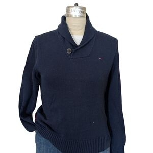 Tommy Hilfiger Navy Sweater Size XS
